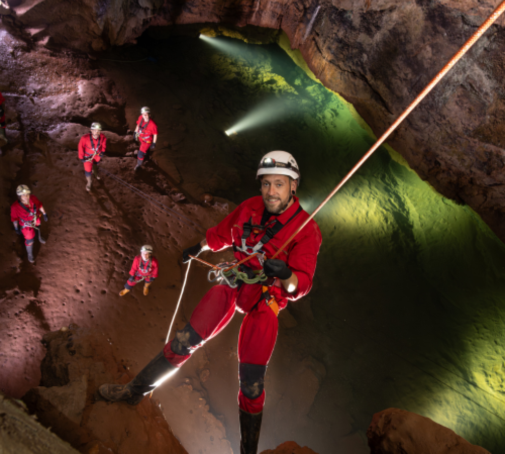Wild Wookey abseil